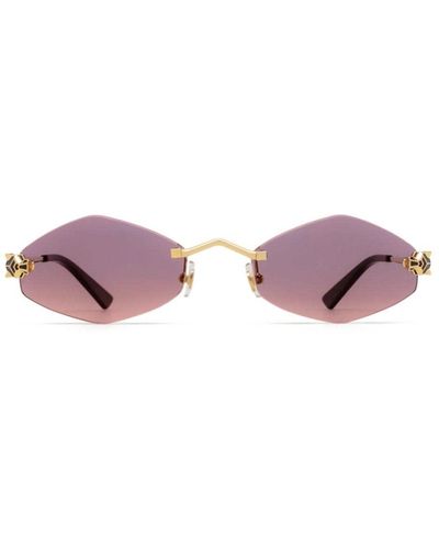 Cartier Sunglasses - Purple