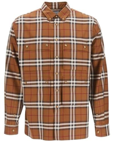 Burberry Casual Shirt - Brown