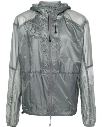 Roa Synthetic Jacket Transparent - Gray
