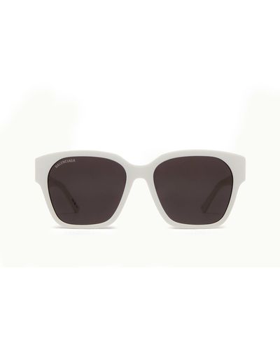 Balenciaga Bb0215sa Ivory Sunglasses - White