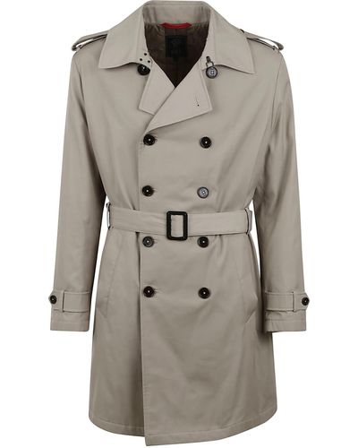 Fay Classic Trench - Gray
