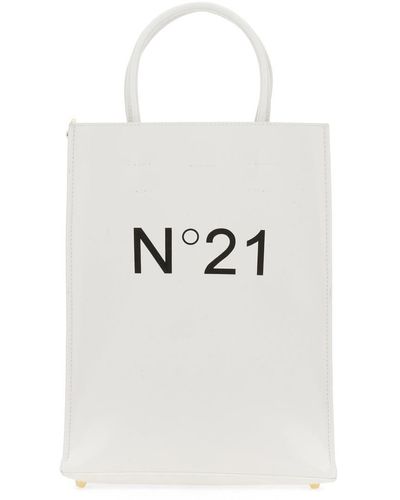 N°21 Shopper Bag - White
