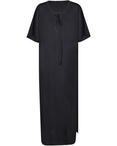 P.A.R.O.S.H. Jersey Long Dress - Black