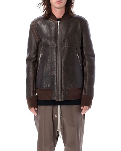 Coveted: Rick Owens SS09 Gradient Leather Jacket  Leather outerwear, Leather  jacket, Mens streetwear