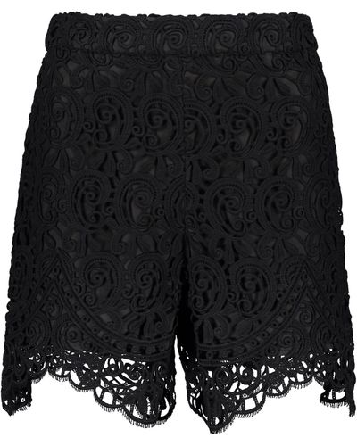 Burberry Lace Shorts - Black