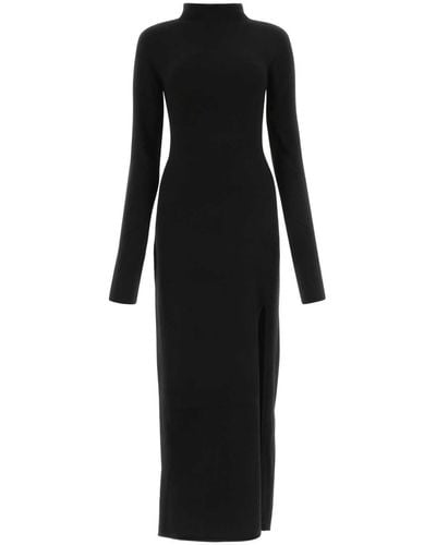 Sportmax Cashmere Stretch Blend Oriana Dress - Black