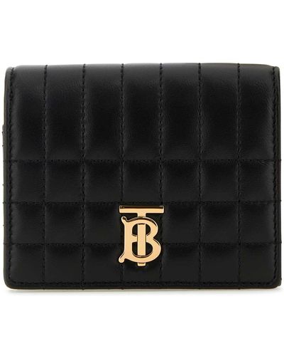 Burberry Nappa Leather Wallet - Black