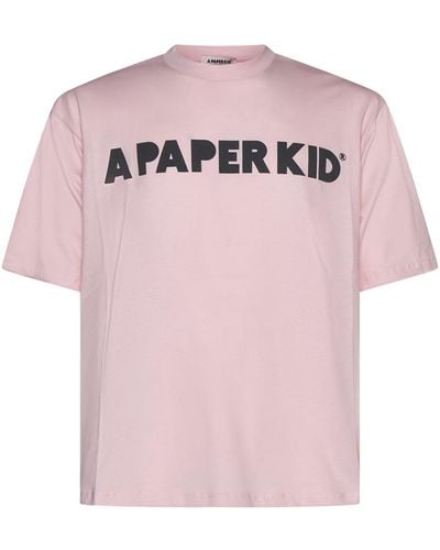 A PAPER KID T-Shirt - Pink