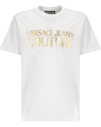 Versace Logoed T-shirt - White