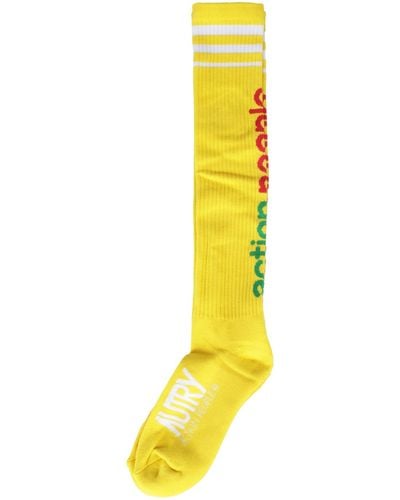 Autry Socks Aerobic - Yellow