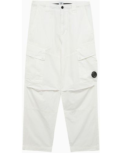 C.P. Company Micro Reps Trousers - White