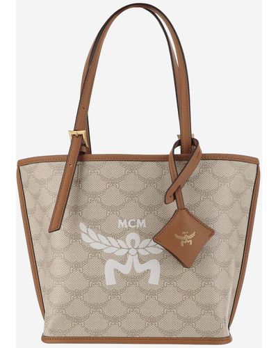 MCM Mini Himmel Shoulder Bag - Natural