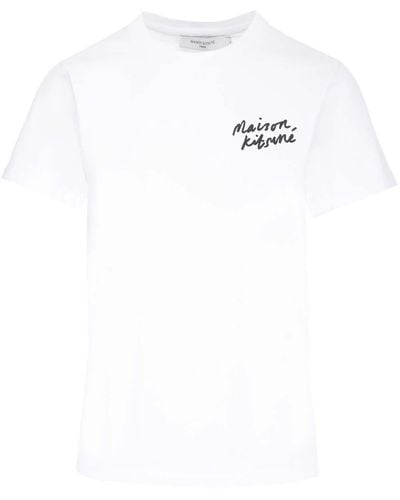 Maison Kitsuné T-shirt Maison Kitsun? - White