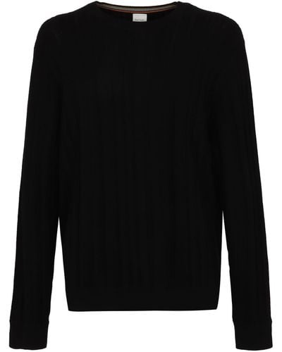 Paul Smith Merino Wool Sweater - Black