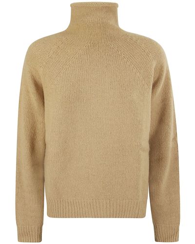 Striped sweater A.P.C. - Taking Shape Organic Spliced Zip Sweater
