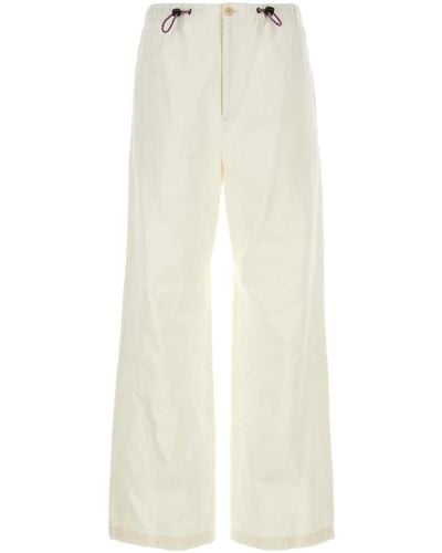 Gucci Ivory Drill Pant - White