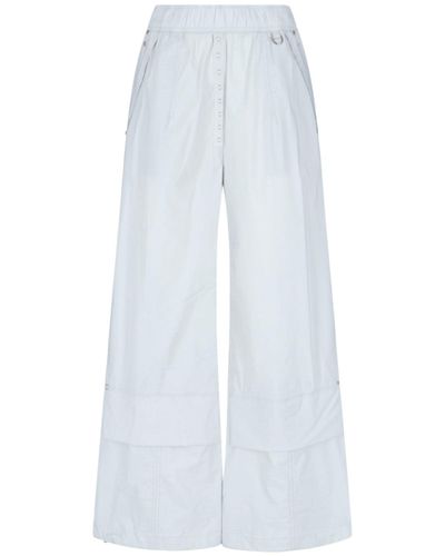 Low Classic Trousers - White