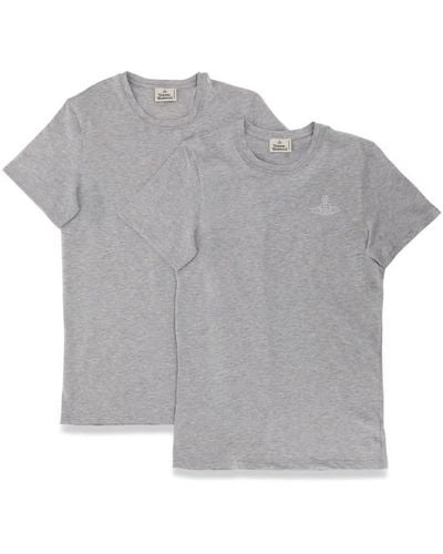 Vivienne Westwood Pack Of Two T-Shirts - Gray
