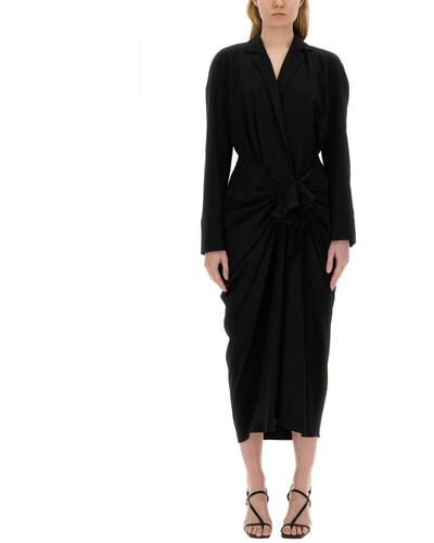 Dries Van Noten Midi Dress - Black