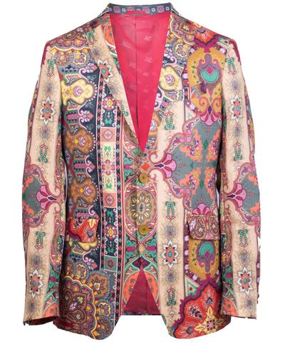 Etro Linen Jacket - Multicolor
