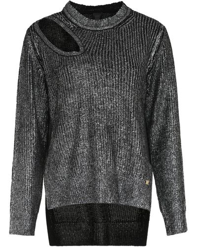 Pinko Piranha Ribbed Sweater - Gray