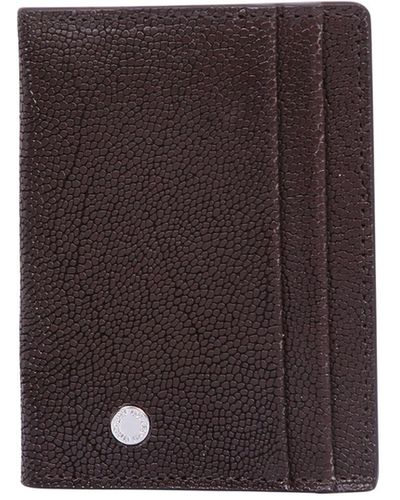 Orciani Leather Wallet - Brown