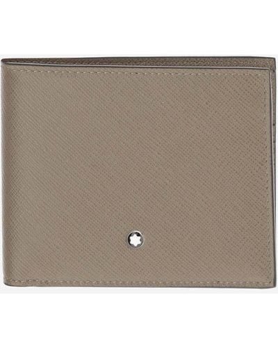 Montblanc Wallet 6 Compartments Sartorial - Grey