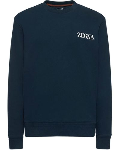 Zegna #Usetheexisting Sweatshirt - Blue