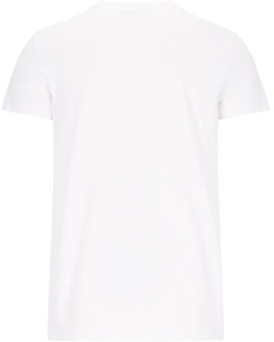 Balmain Flocked T-Shirt - White