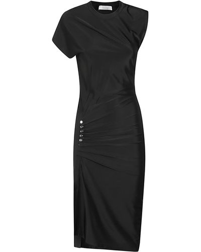Rabanne Robe Mid Lenght Dress - Black