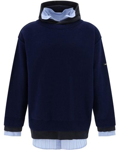Balenciaga Sweatshirts - Blue