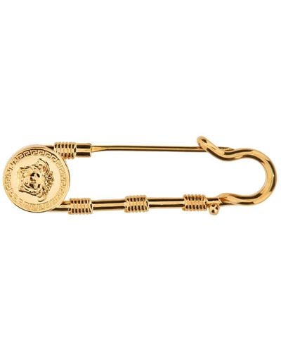 Versace Safety Pin - White