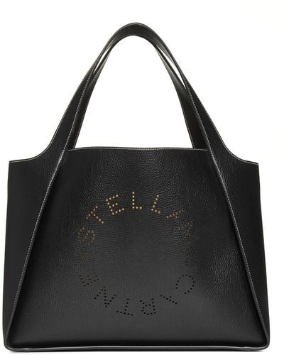 Stella McCartney Grainy Alter-mat Tote Bag - Black