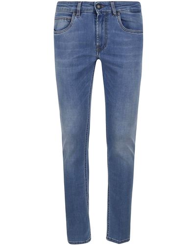 Fay Skinny Fitted Jeans - Blue