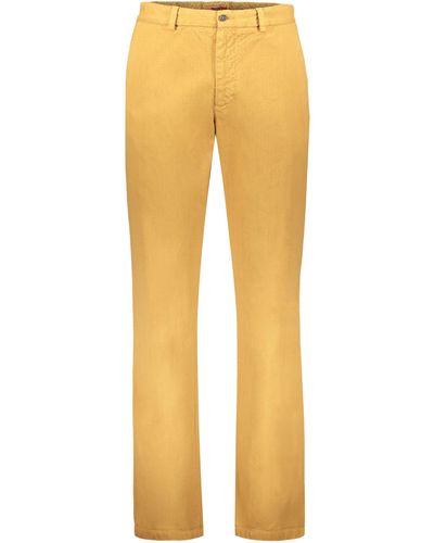 Missoni Cotton Trousers - Yellow