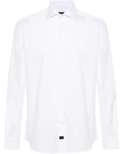 Fay Cotton Blend Shirt - White
