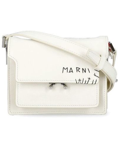Marni Bag With Logo - White
