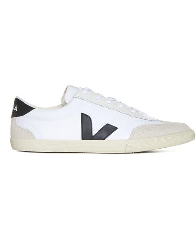 Veja Volley Canvas Sneakers - White