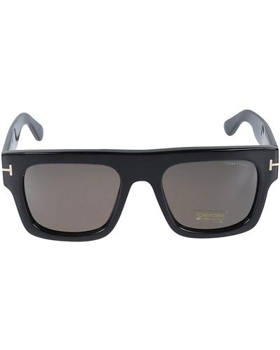 Tom Ford Fausto Geometric Sunglasses - Gray