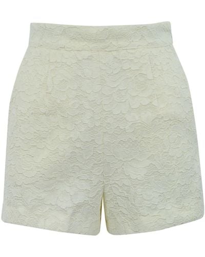 TWINSET high-waisted tailored shorts - Black