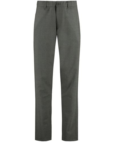 Aspesi Wool Blend Trousers - Grey