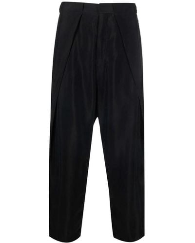 Balmain Cropped Pants - Black