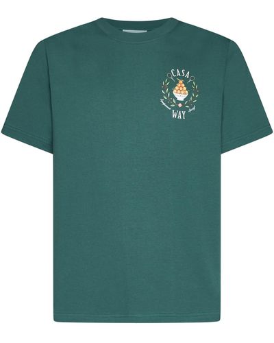 Casablancabrand T-shirts And Polos - Green