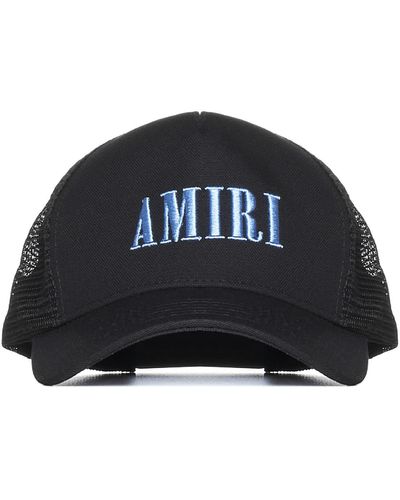 Amiri Logo Cotton And Mesh Trucker Hat - Multicolor