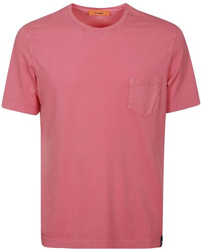 Drumohr Tshirt Pocket - Pink