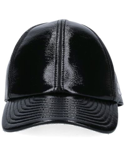 Courreges Vynil Reedition Baseball Cap - Black