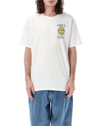 Obey Illumination Classic T-Shirt - White