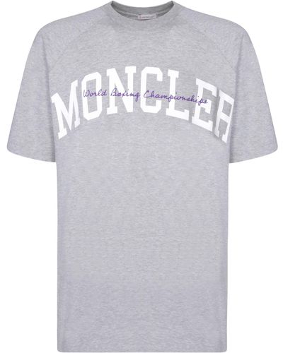 Moncler T-shirts - Gray
