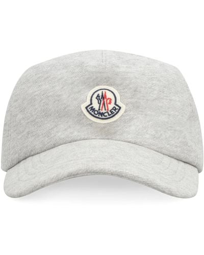 Moncler Logo Baseball Cap - Grey