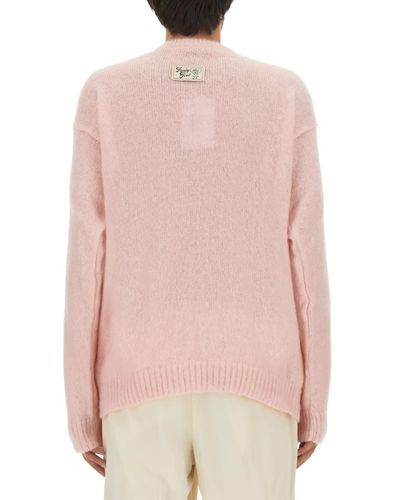 FAMILY FIRST Mohair Sweater - Pink